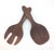 1960s Teak Wood Salad Servers, a Pair For Sale In Miami - Image 6 of 10