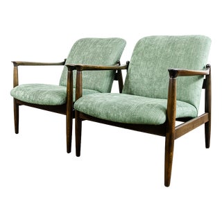 Mid-Century Modern GFM-64 Chairs by Edmund Homa, 1960s, Set of 2 For Sale