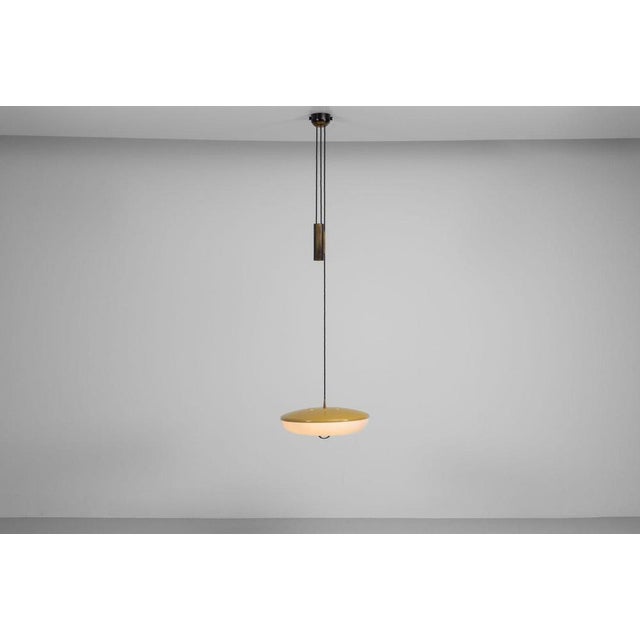 Model 1177 Pulley Pendant in Acrylic Glass and Aluminum from Stilnovo, Italy, 1960s For Sale - Image 9 of 18