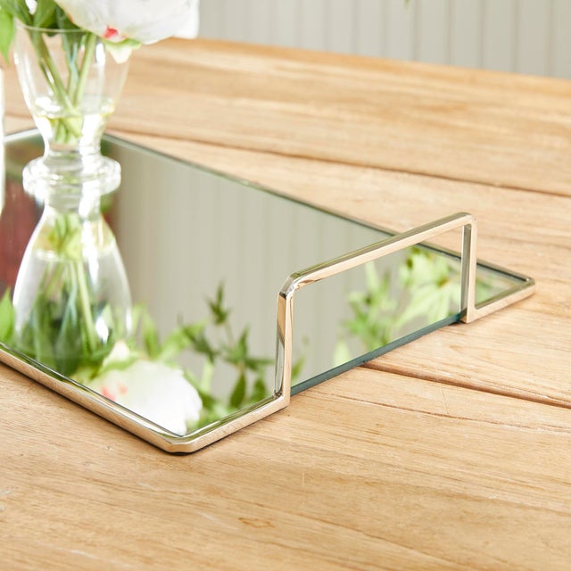 Contemporary Covina Decorative Tray Small For Sale - Image 3 of 4