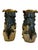 Mid 20th Century Large Mid-Century Chinese Ceramic Foo Dog Guardian Lion Pair — Tortoiseshell Glaze For Sale - Image 5 of 12