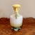 Art Nouveau Antique Austrian Amphora Vase With Rose Decoration For Sale - Image 3 of 6