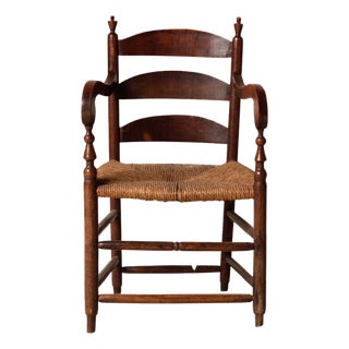 19th Century French Provincial Oak Chair For Sale