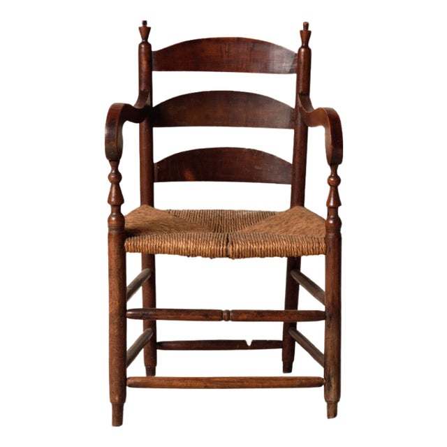 19th Century French Provincial Oak Chair For Sale