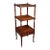 1800's English Antique 3 Tier Whatnot For Sale