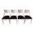1980s White Lacquered Chairs by Pietro Constantini for Ello For Sale
