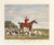 Thomas Oldaker Berkeley Hounds Equestrian Hunting Print – Vintage Reproduction, 29.75 X 25" For Sale