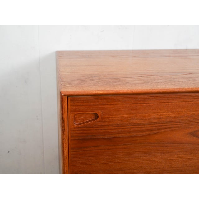 Brown Mid-Century Danish Teak Sideboard by Henry Rosengren Hansen for Skovby, 1960s For Sale - Image 8 of 13