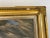 Late 19th Century Antique Seascape Oil Painting With Lemon Gold Frame For Sale - Image 5 of 13