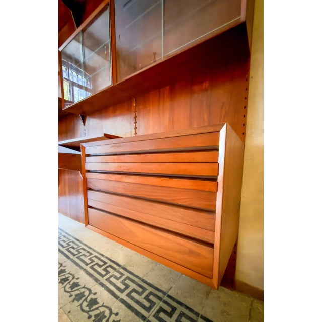 Sistema Reale Modular Bookshelf by Poul Cadovius for Cado, 1960s For Sale - Image 6 of 9