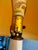 Vintage Italian Table Lamp W/Original Shade & Slot for Books / Media: Brady Bunch Mod Style For Sale - Image 12 of 16