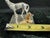 Late 20th Century Silver and Gold-Tone Horse and Foal Figurine on Base For Sale - Image 11 of 11