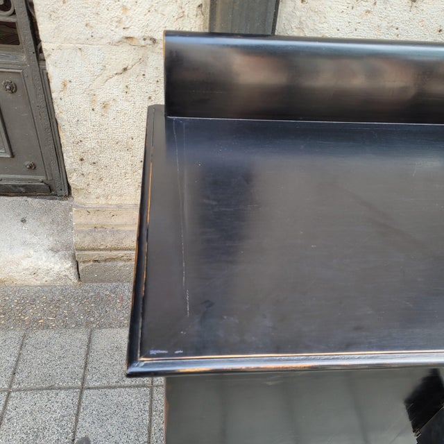 Sideboard in Lacquered Wood with Woodcut Handles, Japan, 1990s For Sale - Image 18 of 18