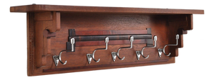 Art Deco Coat Rack in Oak, 1930s
