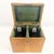 Oak Box with Liquor Bottles 1800, Set of 3 For Sale - Image 5 of 11
