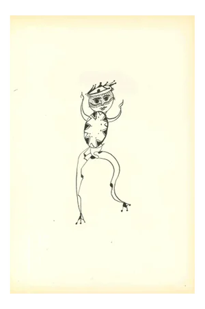 Bruno Capacci, Composition of Diodora, Original Lithograph, 1950s