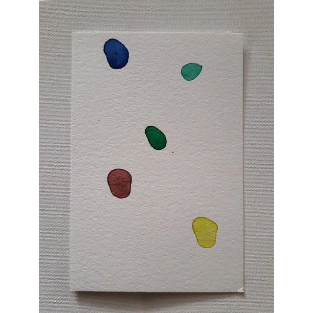 Gems, Original Watercolor Drawing by Antonietta Valente, 2020 For Sale - Image 4 of 4