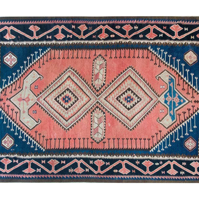 Textile Early 20th Century Turkish Konya Kilim Rug For Sale - Image 7 of 17