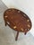 Vintage Scandinavian Mid Century Modern Transforming Wooden Tray Table For Sale In Los Angeles - Image 6 of 9
