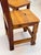 Pair of Mid-Century Mexican Rustic Pine Chairs With Carved Razor Blade Backs and Legs For Sale - Image 4 of 16