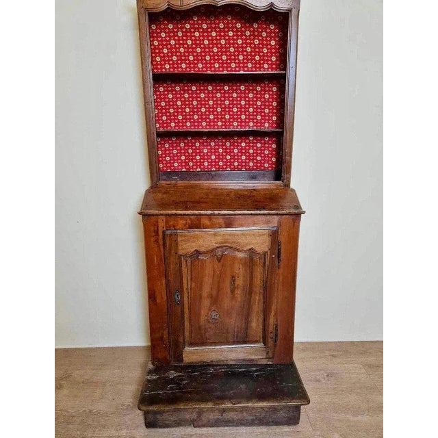 Louis XV Period Cabinet with Shelves For Sale - Image 6 of 10