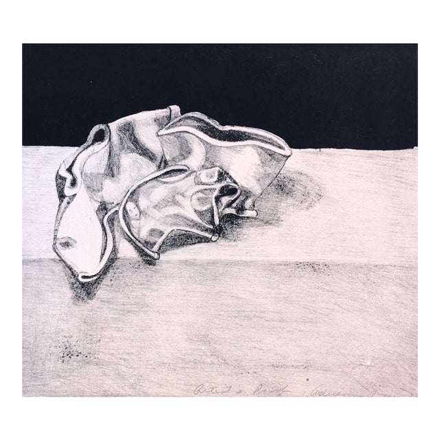 1971 Adrienne Anderson Still Life Lithograph For Sale