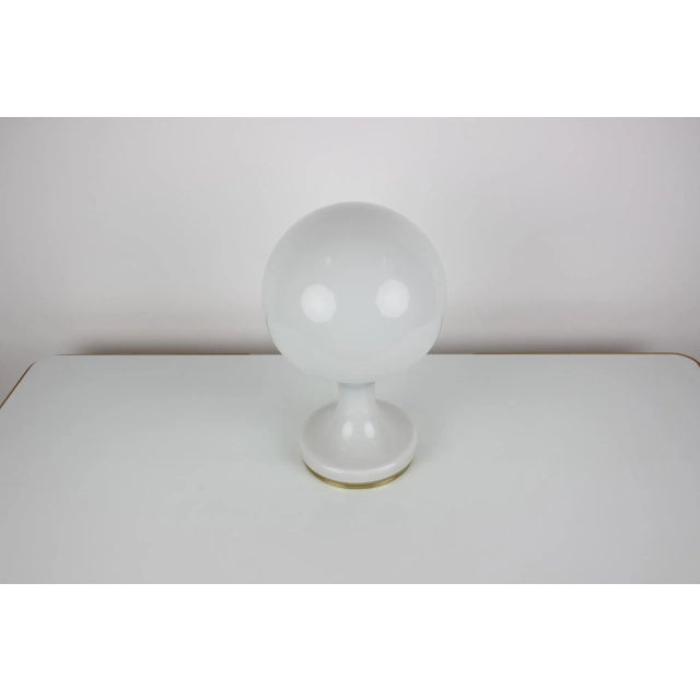 Made in Czechoslovakia - made of glass - re-polished - fully functional - good, original condition. Up to 250V (Europe/UK...