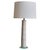 Vintage Italian Ivory Ceramic Table Lamp - 2 Available For Sale - Image 11 of 12
