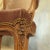 1950s Vintage Carved Armchair, 1950s For Sale - Image 5 of 10
