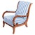 Biedermeier Lounge Chair in Oak, Spruce and Walnut, Austria, 1830s For Sale - Image 13 of 13
