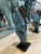 Metal Patinated Bronze Horse Head Sculpture with Flowing Mane For Sale - Image 7 of 7