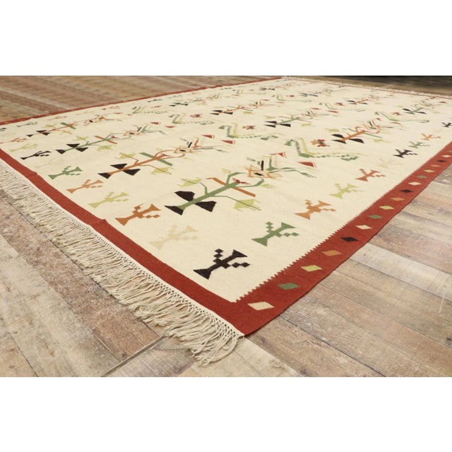 Vintage Romanian Kilim Rug - 08'09 X 12'00 For Sale In Dallas - Image 6 of 9