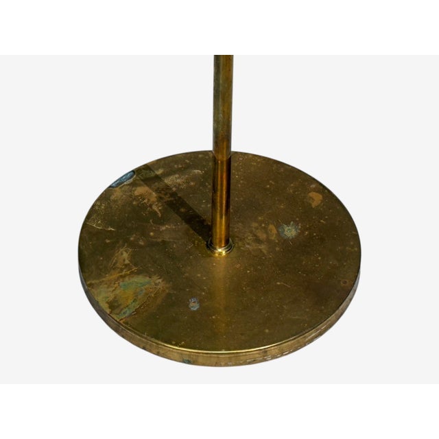 1960s Falkenbergs Belysning, Adjustable Floor Lamp, Brass, Bamboo, Sweden For Sale - Image 12 of 16
