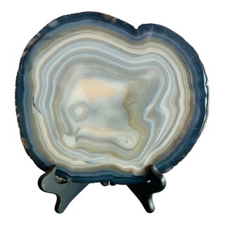 Mid 20th Century Agate Geode Stone For Sale