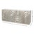 Contemporary Carved Credenza - White Oak with Silver Leaf Doors For Sale - Image 13 of 13