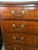 Matched Pair of Georgian Oxbow Front Chests, Mahogany, One Signed Joseph Rawson of Providence, Circa 1790-1810 For Sale In Houston - Image 6 of 12