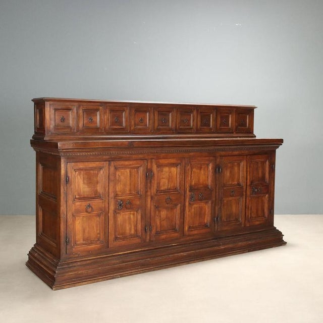Baroque Style Walnut and Poplar Sideboard For Sale - Image 16 of 16