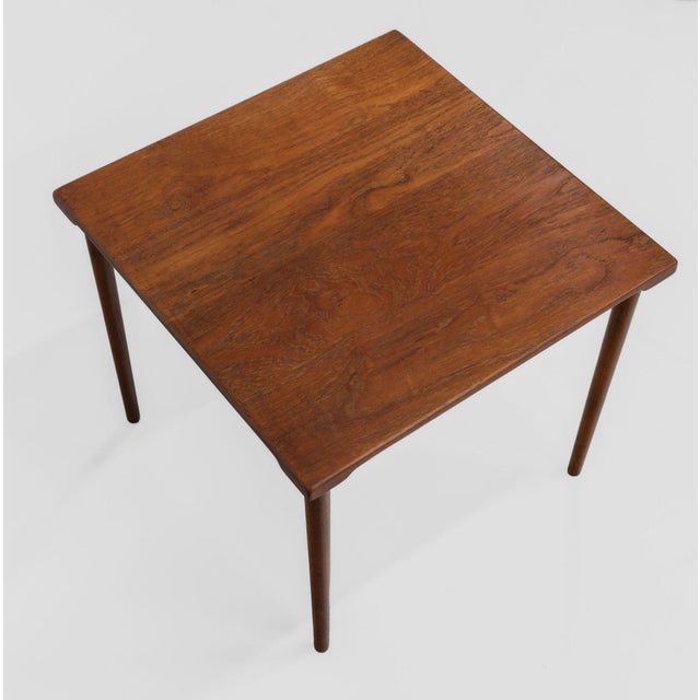 Danish Teak Side Table by Peter Hvidt & Orla Mølgaard-Nielsen for ...
