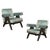 053 Capitol Complex Chairs by Pierre Jeanneret for Cassina, Set of 2 For Sale - Image 9 of 9