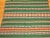 Green Vintage American Southwestern Blanket, Handwoven Stripe Pattern, Green & Ivory, 5’ X 8’ For Sale - Image 8 of 12