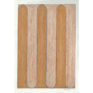 Mixed Media Arches in Terra Cotta Tones For Sale