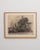 Early 20th Century France Charcoal Wood Drawing For Sale - Image 13 of 15