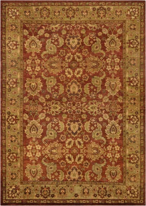 Mansour Fine Handwoven Agra Rug - 6' X 8'7"