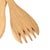 Early 20th Century Early 20th Century Rhino Serving Spoon and Fork Set Kenya For Sale - Image 5 of 6