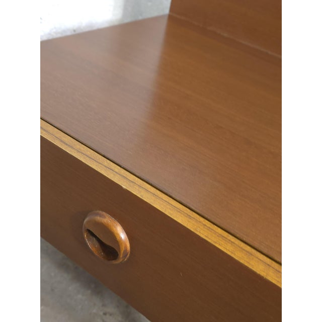 Brown Bedside Tables by Fristho, 1960s, Set of 2 For Sale - Image 8 of 14