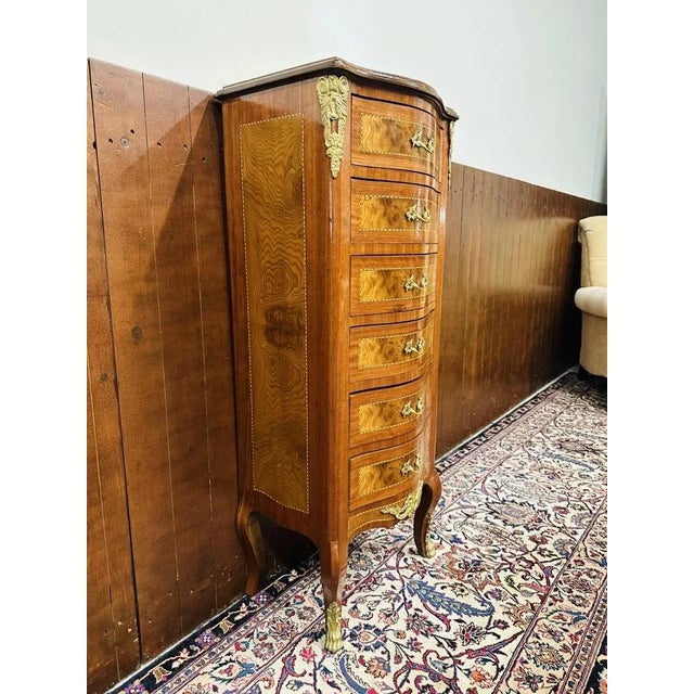 French Baroque Chest of Drawers For Sale - Image 4 of 18