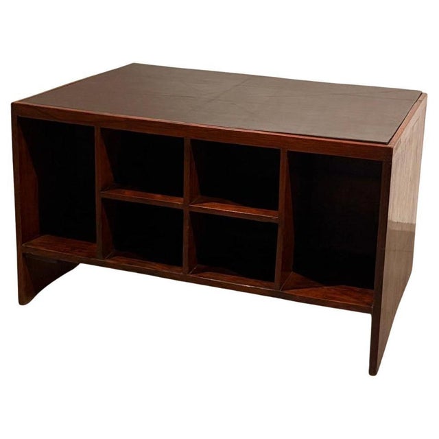 Vintage PJ-BU-02-A Pigeonhole Desk by Pierre Jeanneret, 1950s For Sale - Image 16 of 16