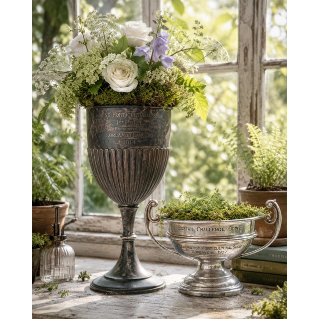 1894 English Horticultural Society Trophy For Sale - Image 4 of 5