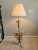 1960s Mid Century Hollywood Regency Gold Gild Floor Lamp For Sale - Image 9 of 18