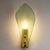 Venetian sanded Green “Leaf” Murano Glass Wall Sconces.Set of two. Classical venetian Leaf, made in trasparent andsanded....